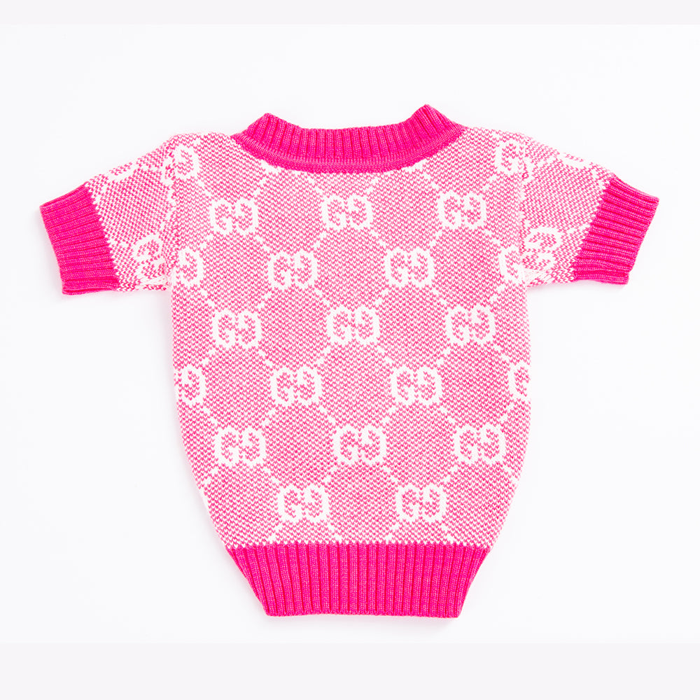 Pawucci Monogram Knit Sweater