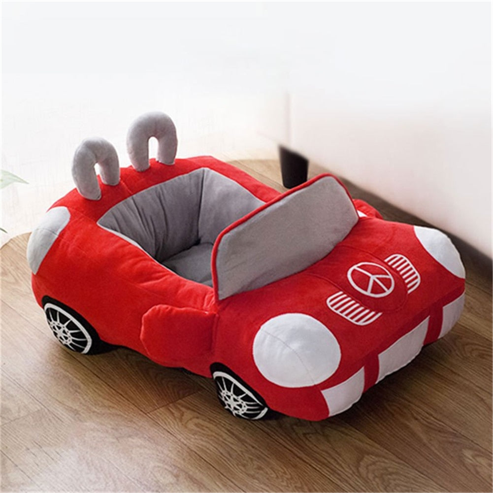 Red Ferrari Sports Car Dog Bed
