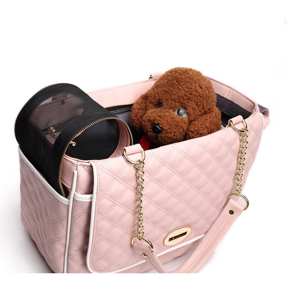 Pretty In Pink Luxury Pet Carrier