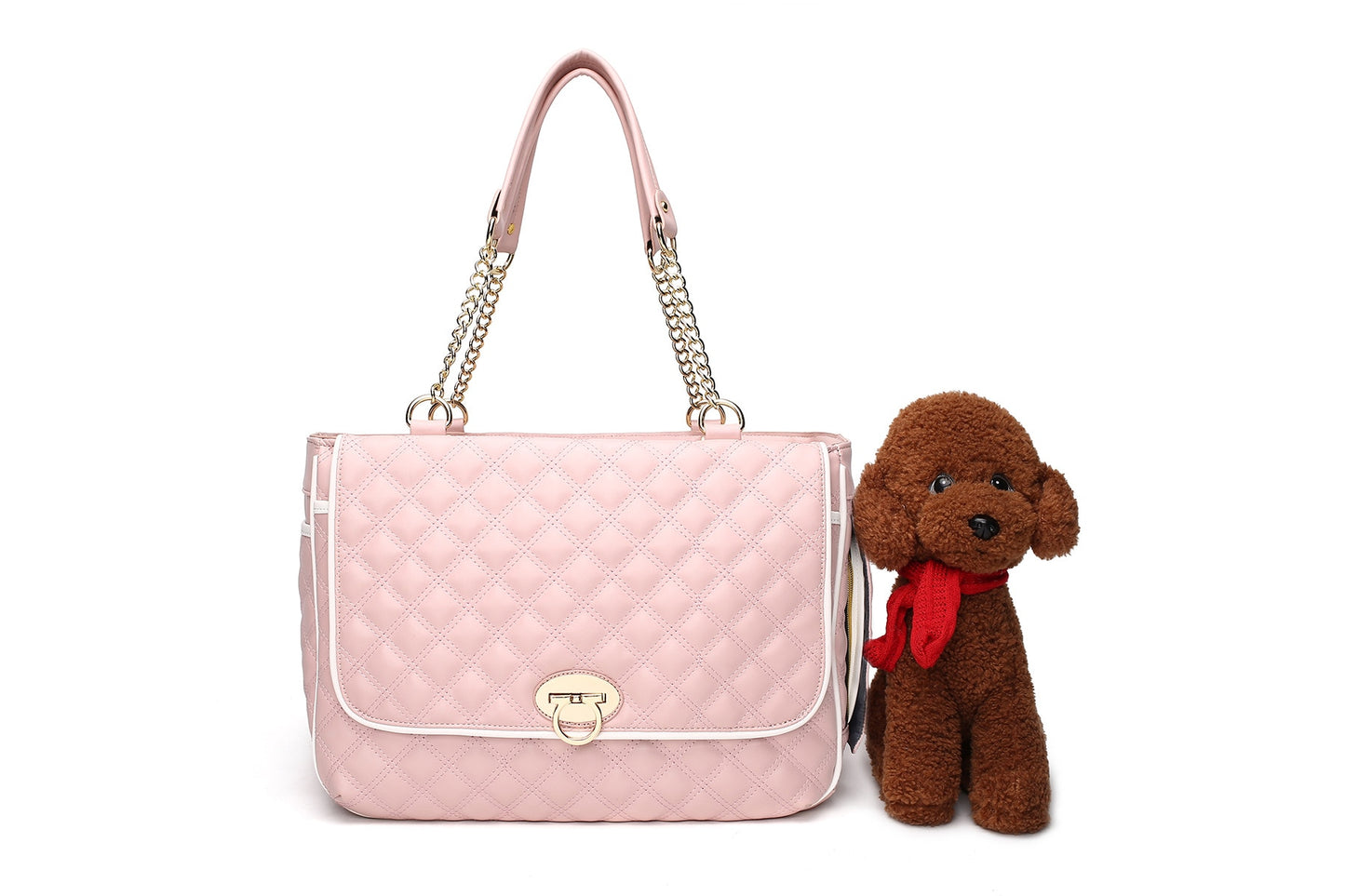 Pretty In Pink Luxury Pet Carrier