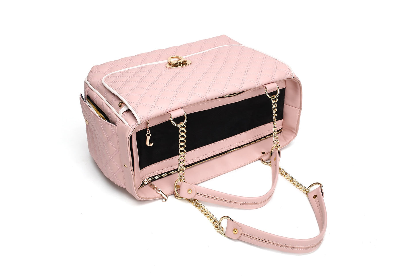 Pretty In Pink Luxury Pet Carrier