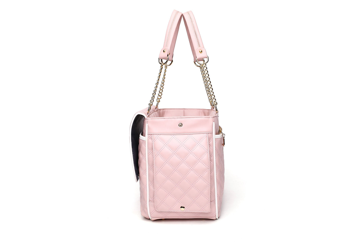 Pretty In Pink Luxury Pet Carrier