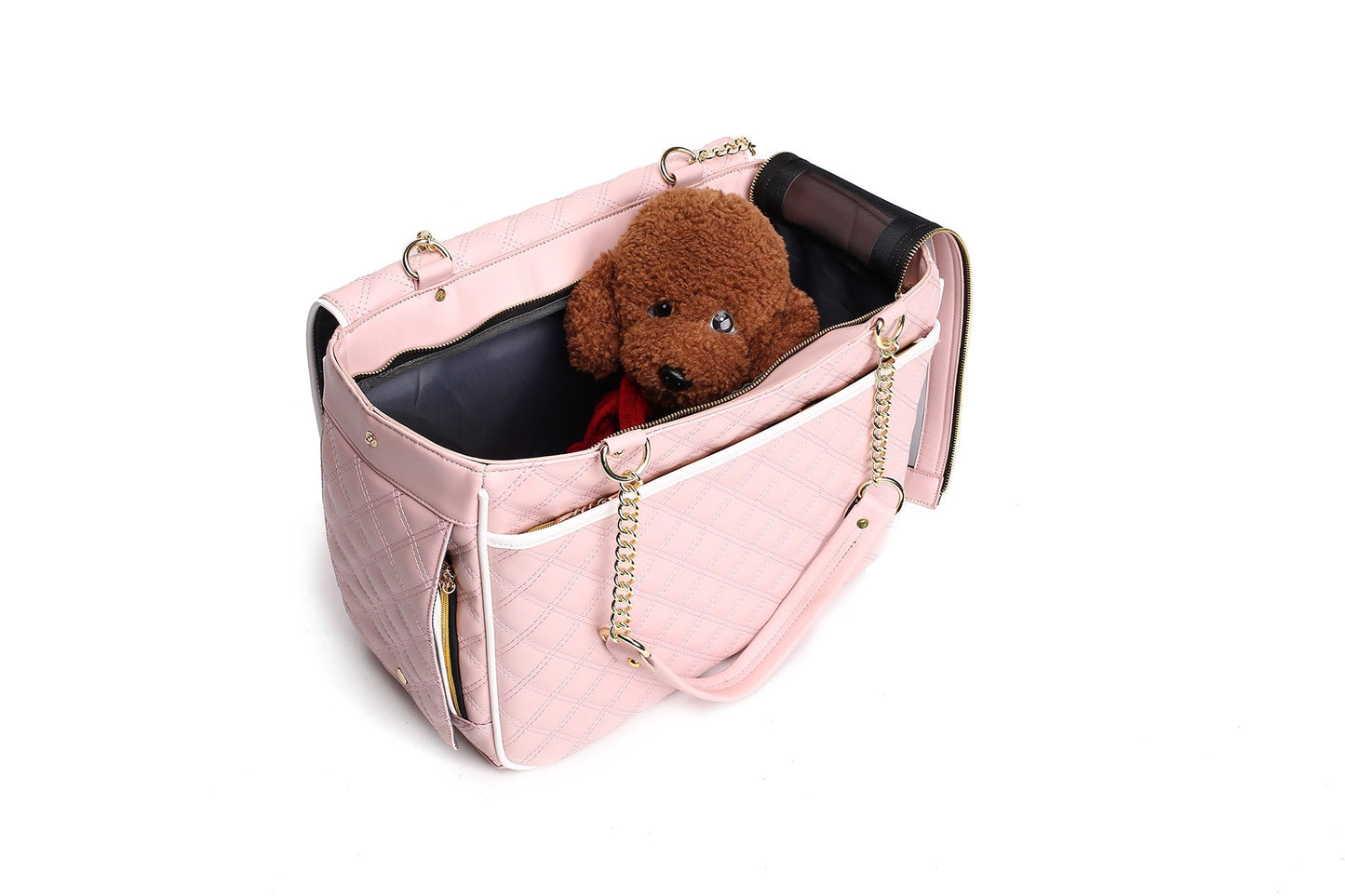 Pretty In Pink Luxury Pet Carrier