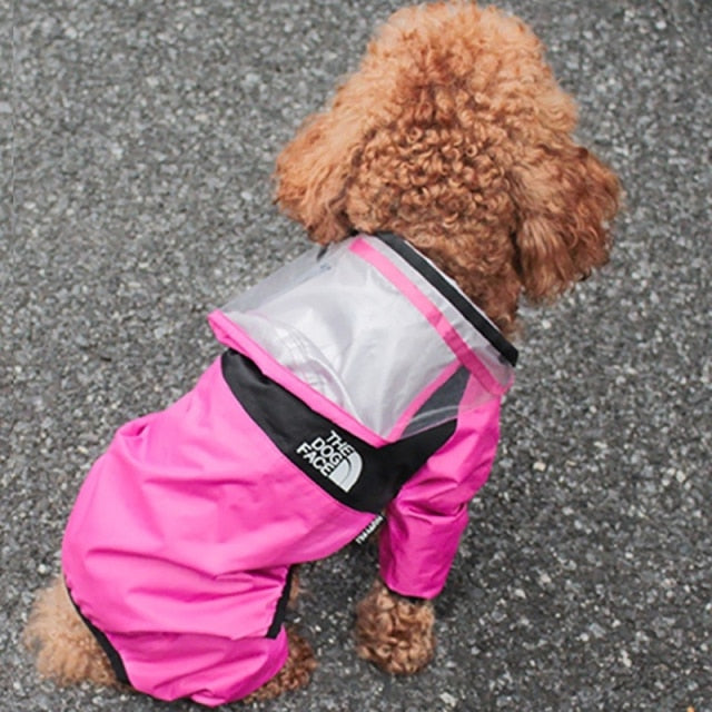 Dog Face Waterproof Raincoat